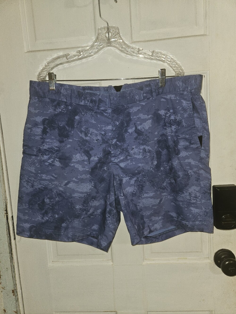 Nike Golf Modern Fit Dri Fit 38..camo Blue